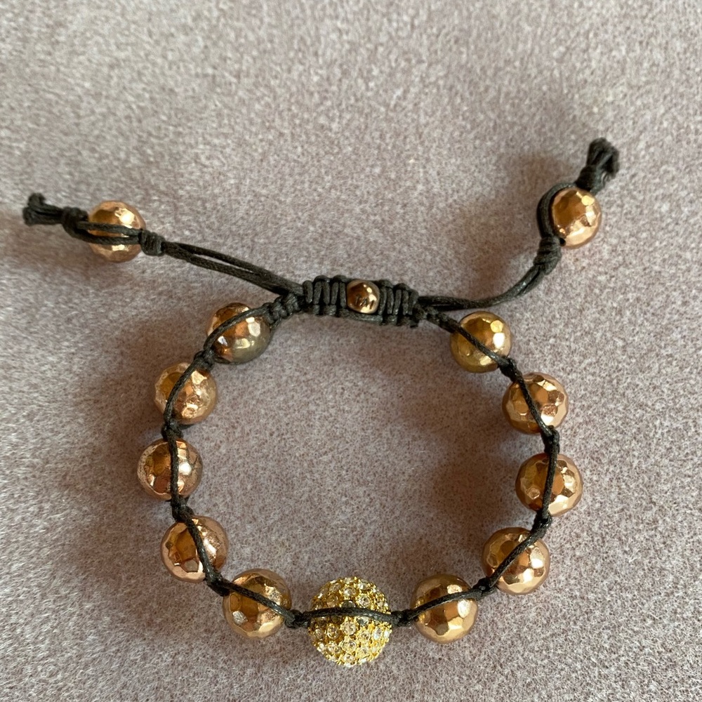 Tai Rose Gold Crystal incrusted bracelet